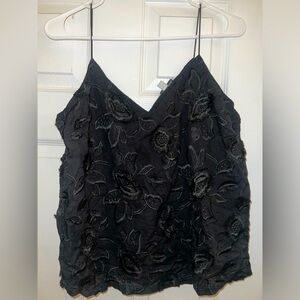 BlackOphelia Rose Blouse. Roses embroidered. Size M